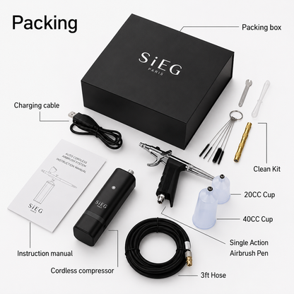 SiEG V5 Plume - Airbrush Cordless